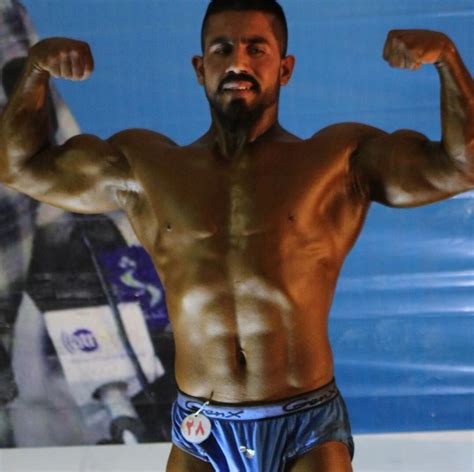 World Bodybuilders Pictures Mister Afghanistan Bodybuilder Abdul Qadir Ahmadi With Winnning Trophy