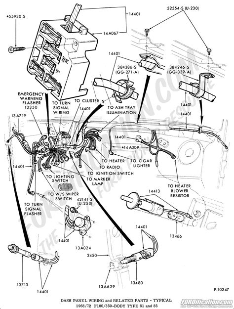 Fuse panel, ignition switches, etc. 72 Camaro Wiring Diagram For Heater - Wiring Diagram Networks