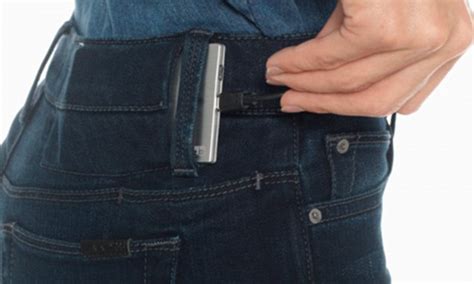 Joes Jeans Allows You To Charge Your Phone In Your Pocket Daily Mail