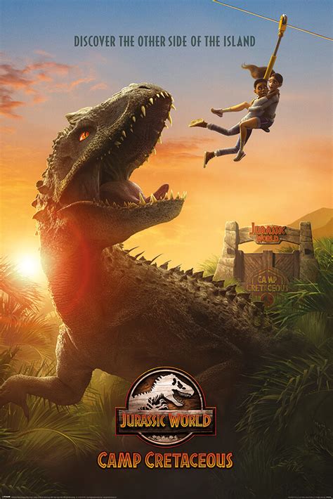 Poster Jurassic World Camp Cretaceous Teaser Wall Art Ts