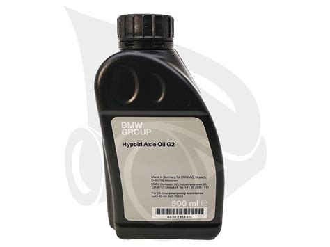 Bmw Original Hypoid Axle Oil G2 75w 85 500ml Prevodový Olej Do