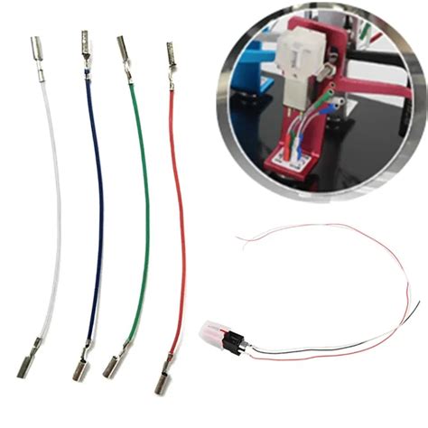 3 4PCS Universal Cartridge Phono Cable Leads Header Wires Cable For