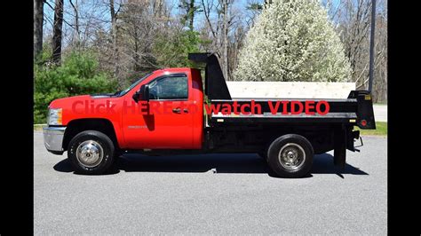 2013 Gmc 3500 Dump Truck 4x4 60l Gas 90k Miles Youtube