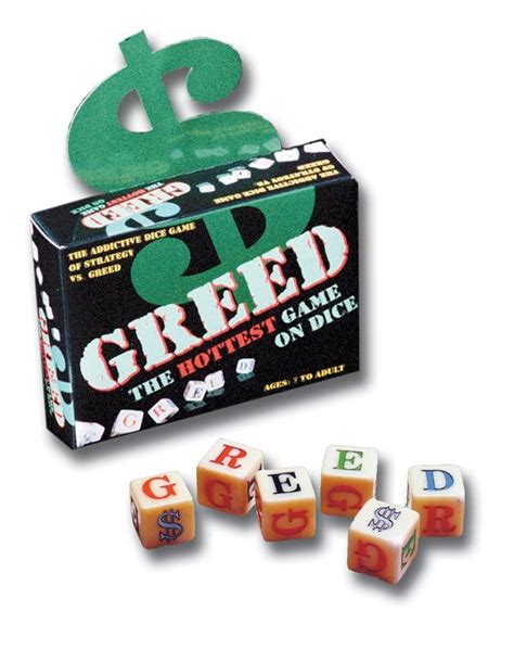A little mental arithmetic lets you see when to sit down for a variety of similar games of this type (as long as its not a game that becomes much, much more profitable later. Greed Dice Game | Board Game | at Mighty Ape NZ