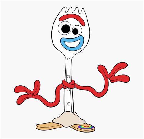 Forky Toy Story Drawing Free Transparent Clipart Clipartkey