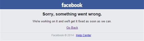 Facebook Is Down For The Second Time In A Week Update Fixed