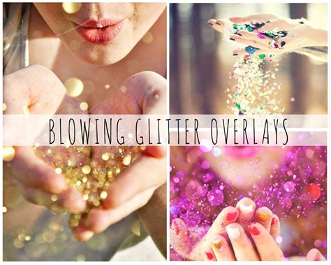 50 Blowing Glitter Photoshop Overlays Glitter By Pixelpixiestudio
