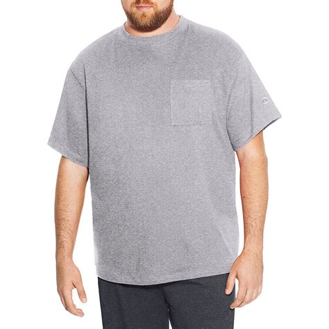 Champion Big And Tall Mens Jersey Pocket T Shirt Sizes Lt 6xl Mens T