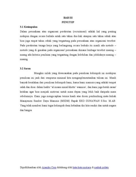 15 Contoh Saran dalam Makalah yang Benar. Lengkap!