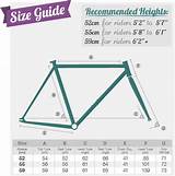 Photos of Bike Size Frame Height