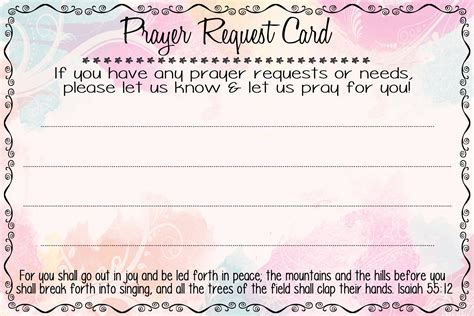 Printable Prayer Cards Pdf Printable Word Searches