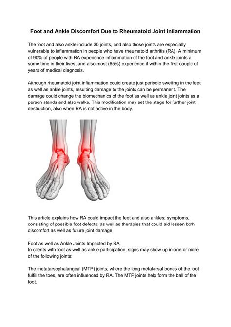 Ppt Foot And Ankle Discomfort Powerpoint Presentation Free Download