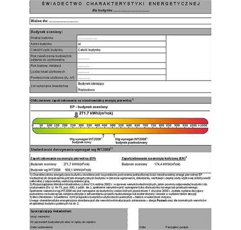 Wiadectwa Charakterystyki Energetycznej Administrator Info