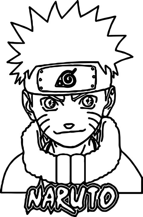 Naruto Para Pintar Facil Como Dibujar A Naruto Paso A Paso Dibujo