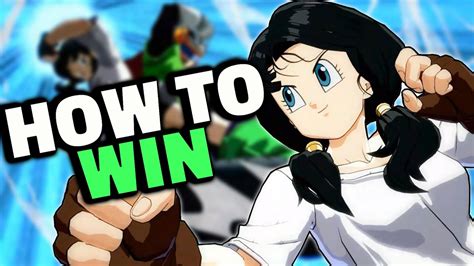 how to win videl dragon ball fighterz guide youtube