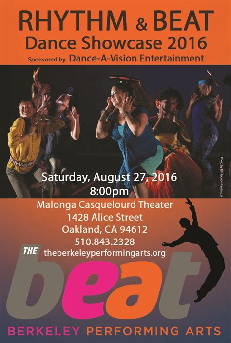 Rhythm And Beat Fundraiser Dance Showcase 2016 Big Moves