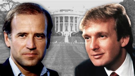 Us Election Trump And Biden Pictured Through The Years Bbc News