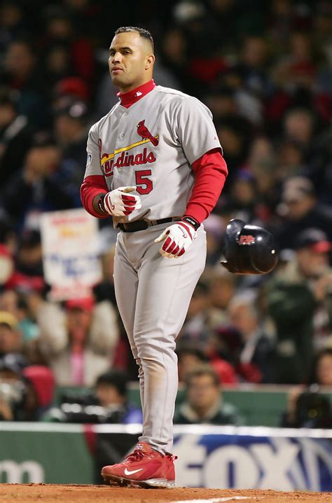 Both cardinals fans and albert pujols have been waiting for this reunion for more than seven years. Albert Pujols in World Series: Cardinals v Red Sox - Game 1 - Zimbio