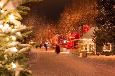A Christmas Village Near Montreal Just Opened And Its Old Timey With