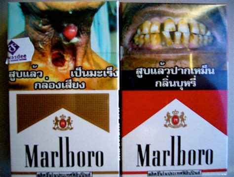 a tour of cigarette warning labels from around the world good
