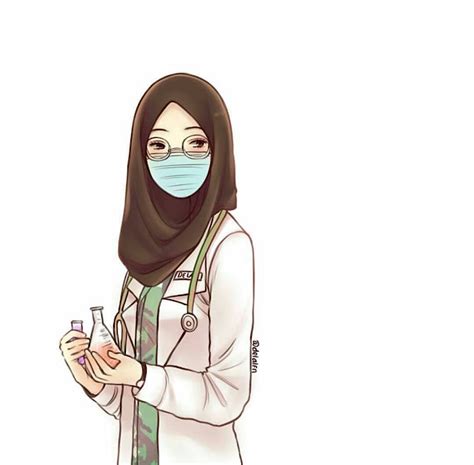 Kartun Wallpaper Hijab Muslimah Cute Kartun Hijabi