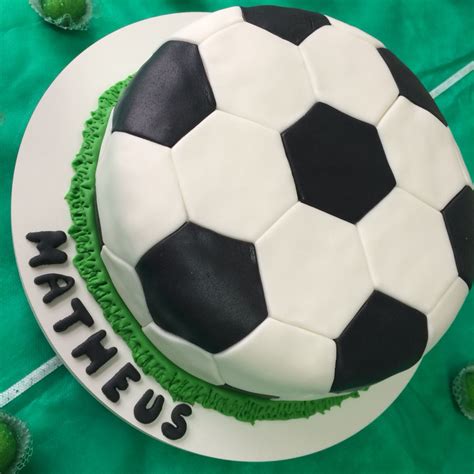 Cake Bola De Futebol Tortas De Cumpleaños De Fútbol Pasteles De
