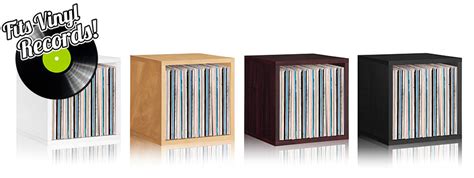 Vinyl Record Album Storage Cubes Stackable Eco Safe Way Basics