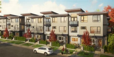 Dwell24 New Coquitlam Townhomes Skytrain Condo Living