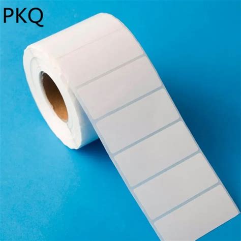 1 Roll 25 Sizes Small Large Adhesive Thermal Label Sticker Paper