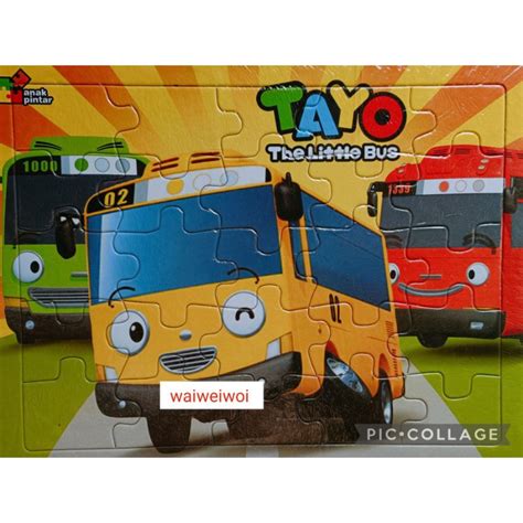 Jual Puzzle Tayo Jumbo 31x24cm Shopee Indonesia