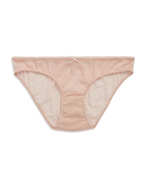 Lyst Jessica Simpson Glamdoll Panties In Natural