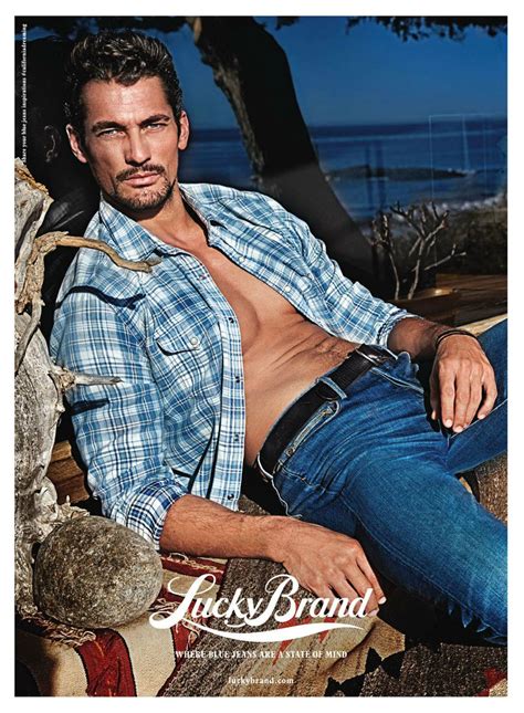 Another Photo Of David Gandy For Lucky Brand S S The Fashionisto
