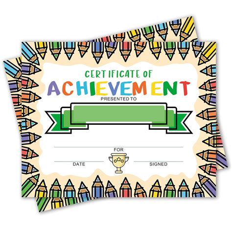 Buy Award Certificates - Certificate of Achievement for Students