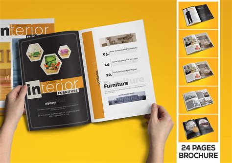 Interior Catalogue Brochure Templates Creative Market