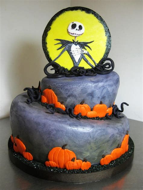 Jack Skellington Halloween Cake