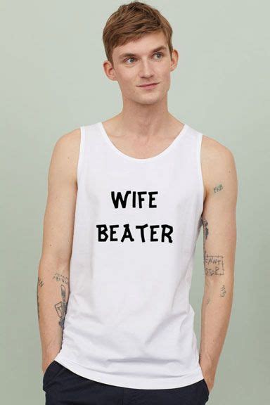 Wife Beater Tank Top For Women And Men S 3xl