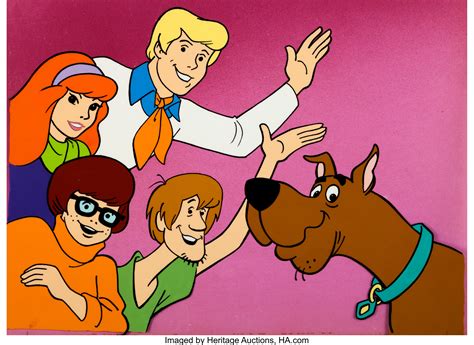 Scooby Doo Where Are You Scooby And The Gang Calendarposter Cel