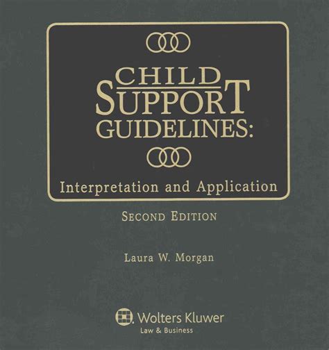 Child Support Guidelines By Laura W Morgan Loose Leaf 9781454801139
