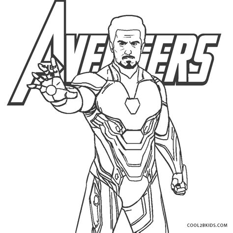 Free Printable Avengers Coloring Pages For Kids