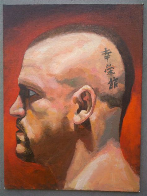 Painting Of Ufc Fighter Chuck Liddell On Storenvy