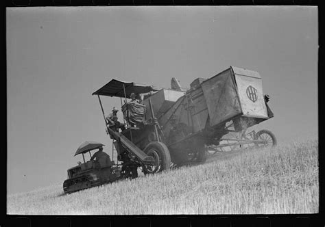 13 Vintage Photos Of Combines Modern Farmer