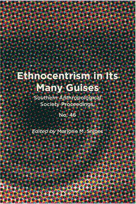 Proceedings Of The Annual Meeting Of The Southern Anthropological Society Southern