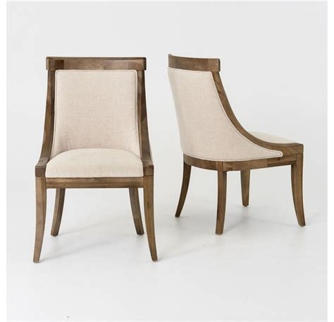 Florence Dining Chair, Bespoke Natural - Transitional ...