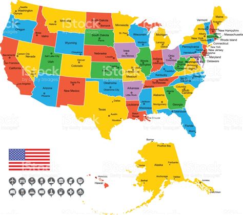 Mapa De Estados Unidos Por Estados Y Capitales | Mapa runtothemoonandback