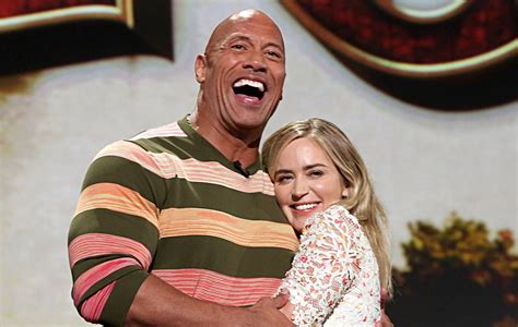 Dwayne Johnson Says Emily Blunt Ghosted Him After Jungle Cruise Message