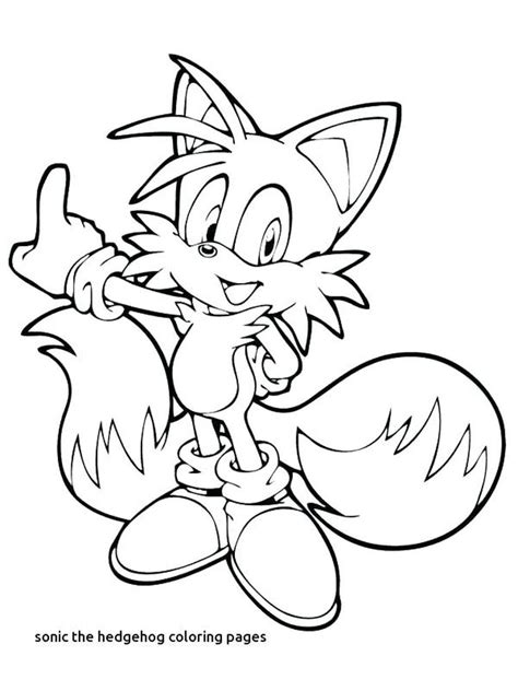 Evil Sonic The Hedgehog Coloring Pages
