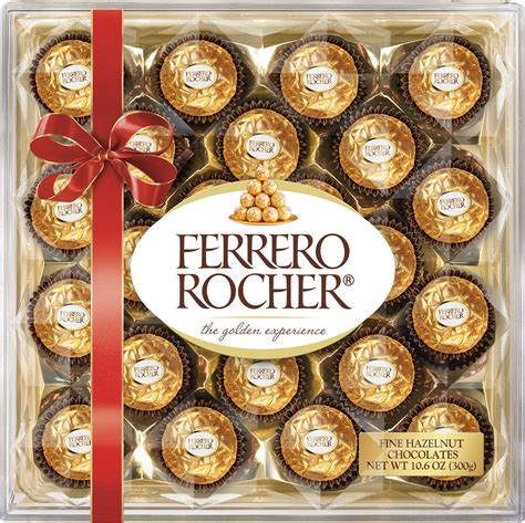 Ferrero Rocher Fine Hazelnut Diamond Shaped Chocolates Count