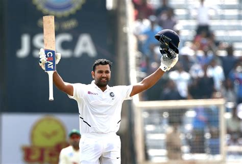 Woh sirf cricketer nahi,duniya hai meri!!❤ kingof200'sindian vice captain dictionary of @rohitsharma45. 3rd test - Day 2 - Rohit Sharma celebrates the double century