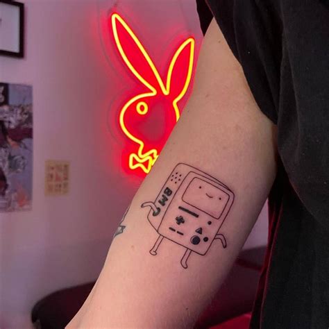 Adventure Times Bmo Tattoo On The Inner Arm