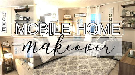 Decorate My Single Wide Mobile Home With Me Mobile Home Makeover